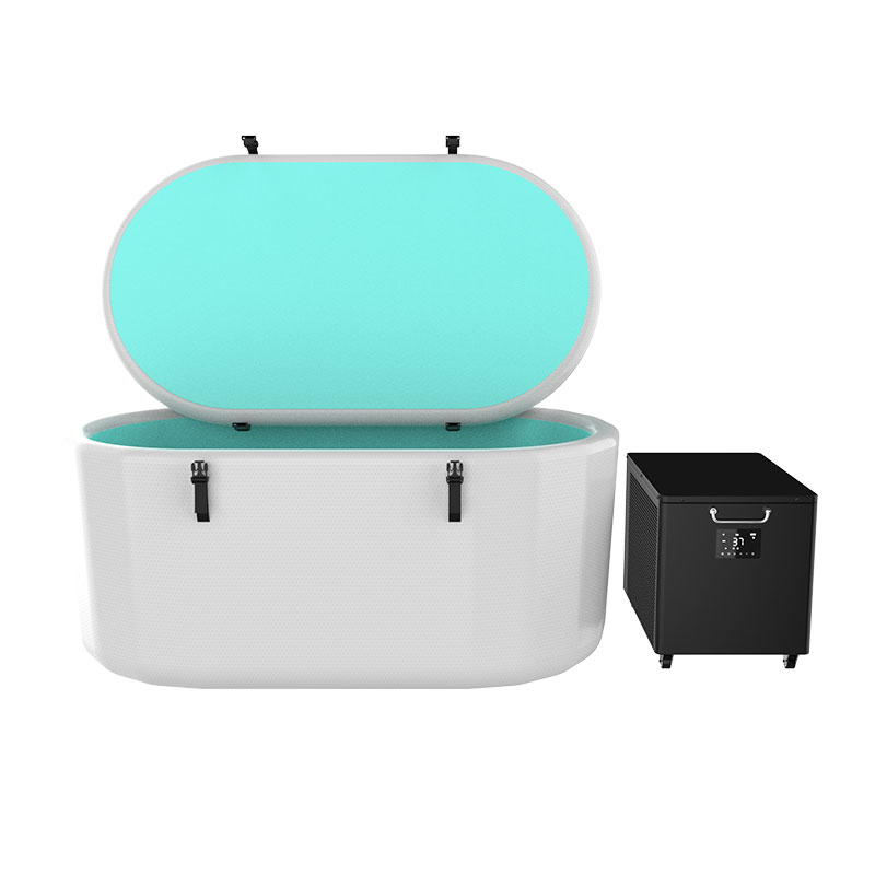 Grande piscina per il bagno di ghiaccio per terapia fredda