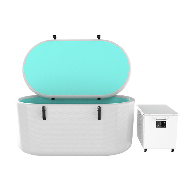 Grande piscina per il bagno di ghiaccio per terapia fredda