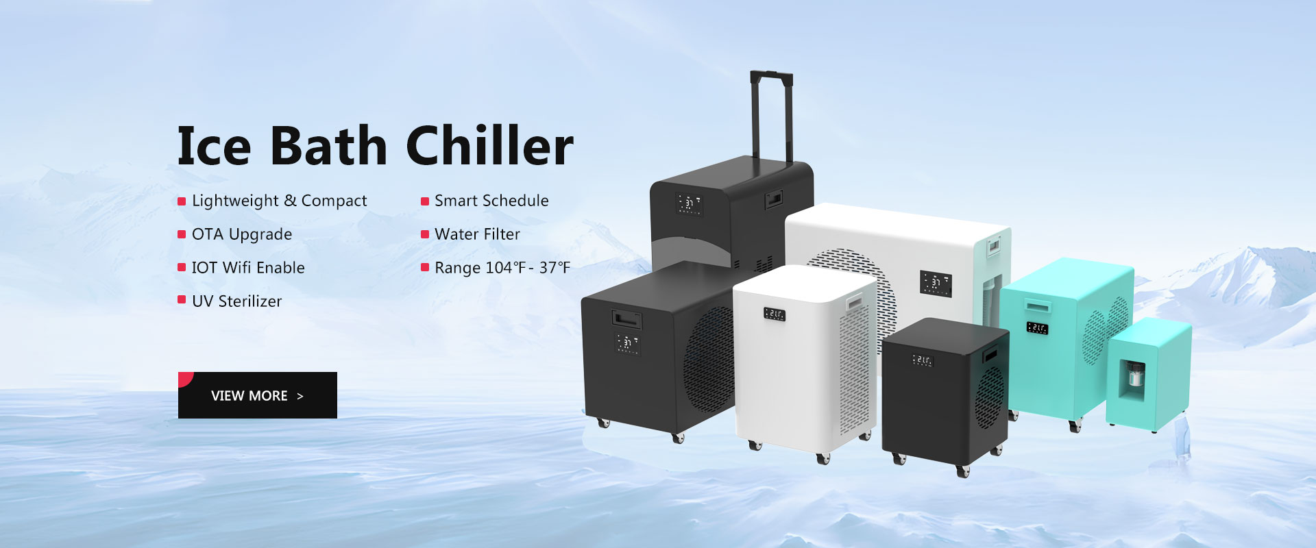 Chiller da bagno di ghiaccio Chiller da bagno di ghiaccio