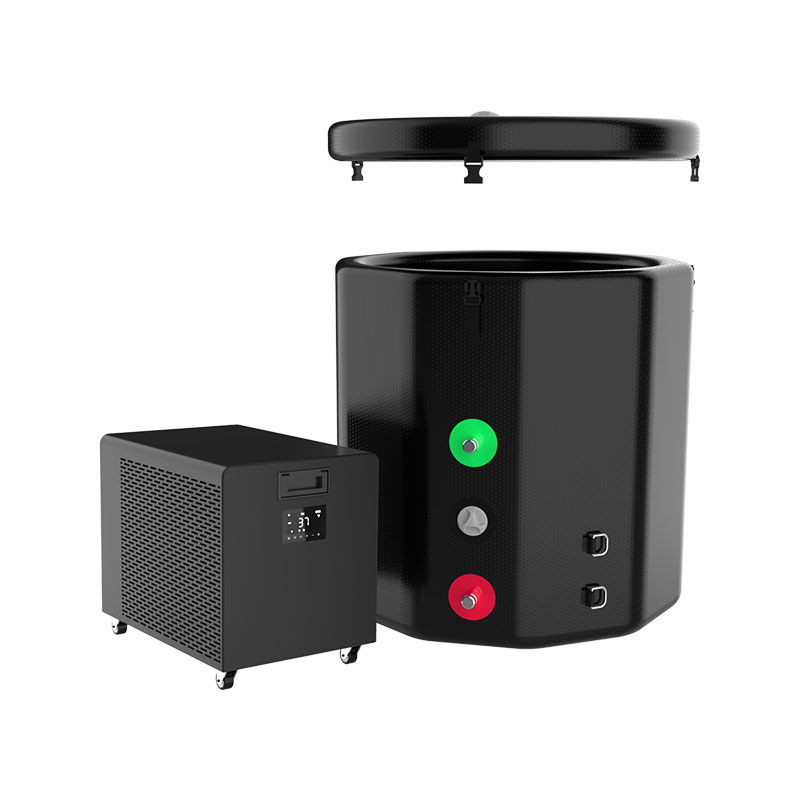 La vasca gonfiabile per immersione nel ghiaccio è la soluzione definitiva per il recupero del bagno freddo