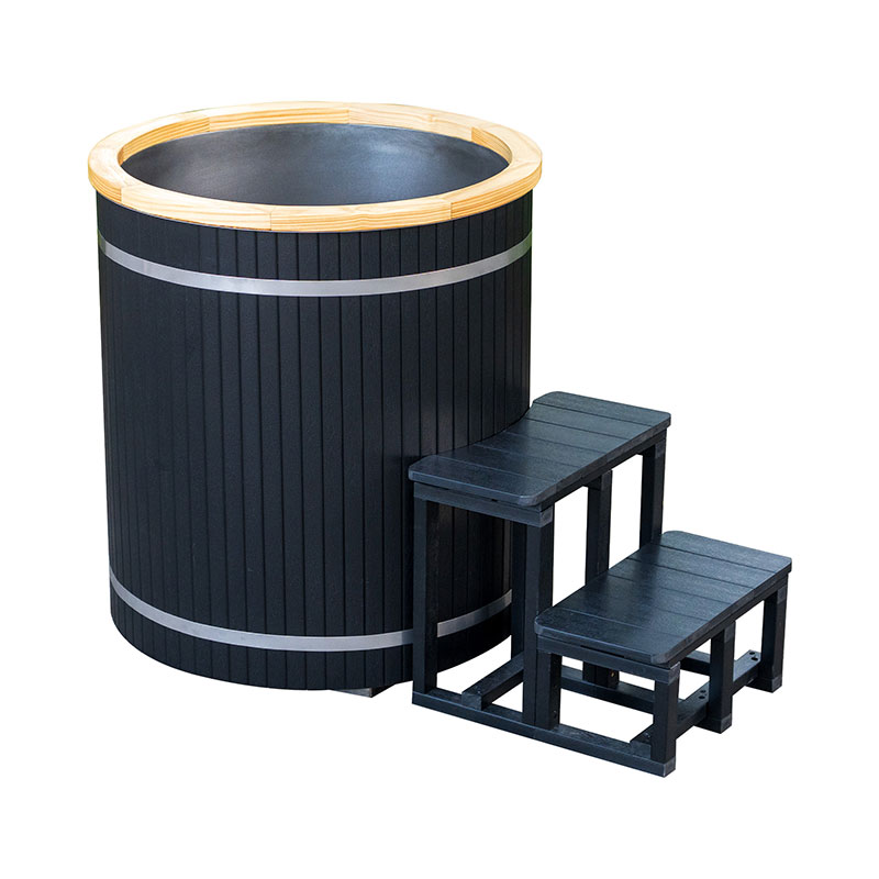 Vasca da bagno in ghiaccio composito con rivestimento in acciaio inossidabile 304