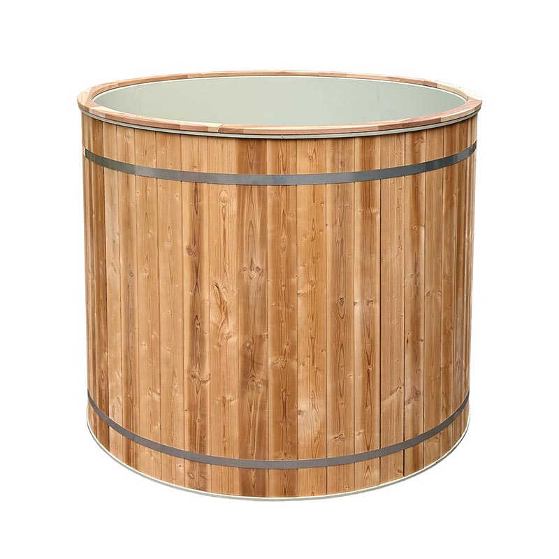 Vasca da bagno fredda a immersione profonda con rivestimento in acciaio inossidabile 304