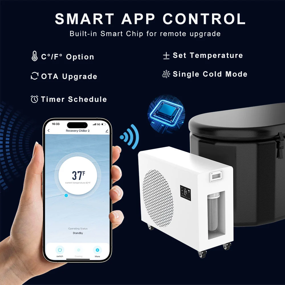 Advanced Ice Bath Chiller Heater For Ice Bath Indoor