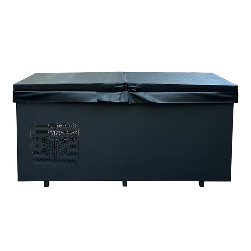 Grande tuffo freddo in cedro rosso con acciaio inossidabile 304